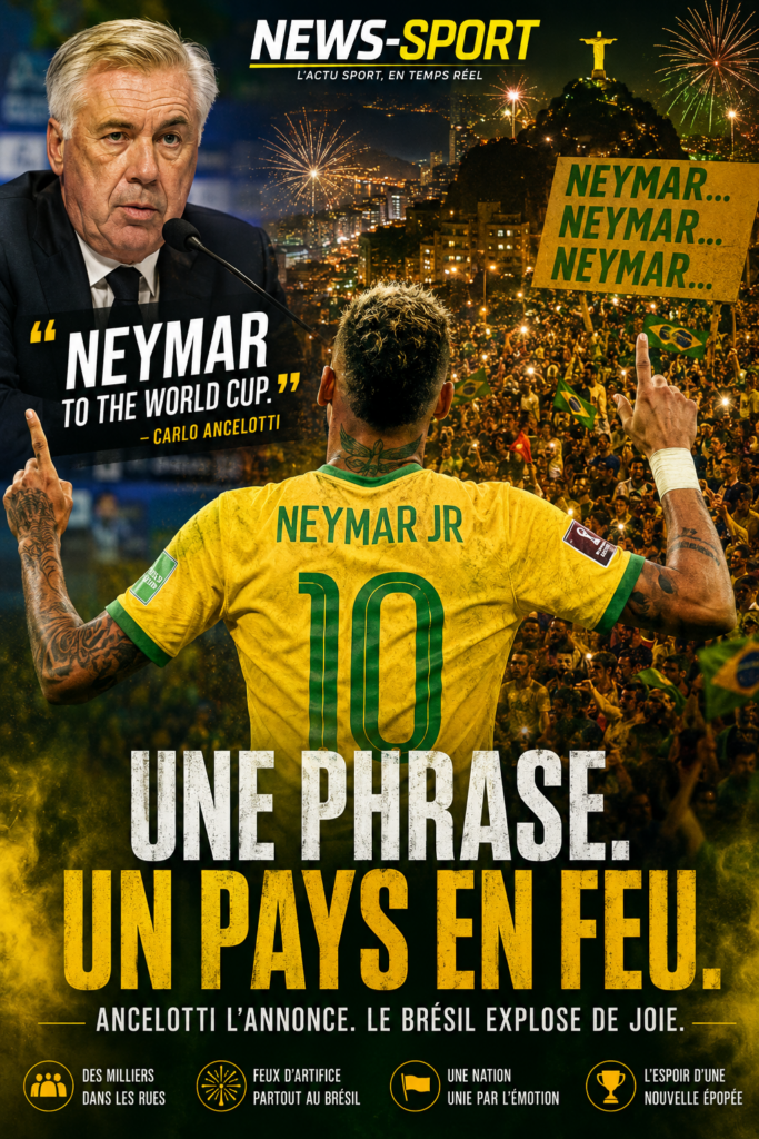 A Nation Holding Its Breath: How Neymar Became Brazil’s Greatest Hope Once Again