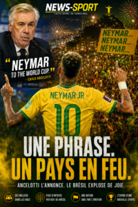 A Nation Holding Its Breath: How Neymar Became Brazil’s Greatest Hope Once Again